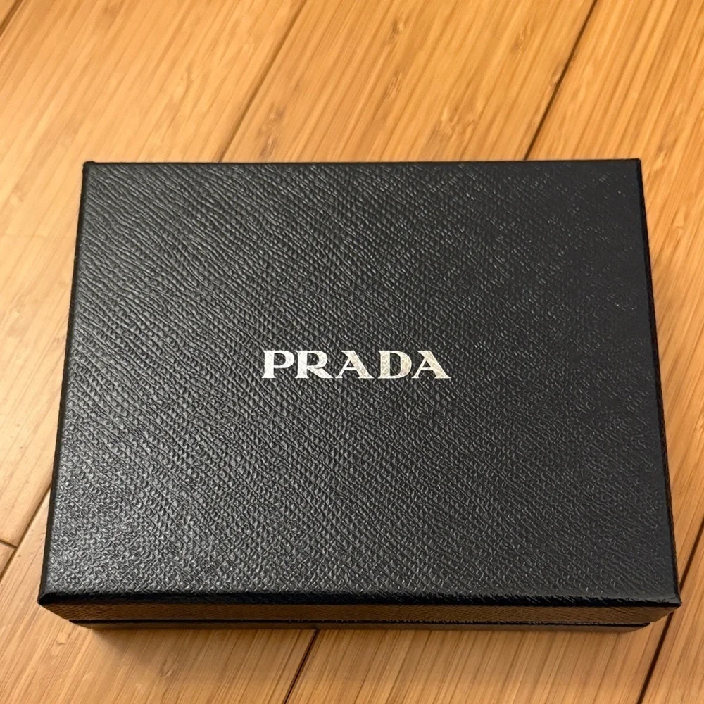 Prada Women's Beige Leather Wallet authentic